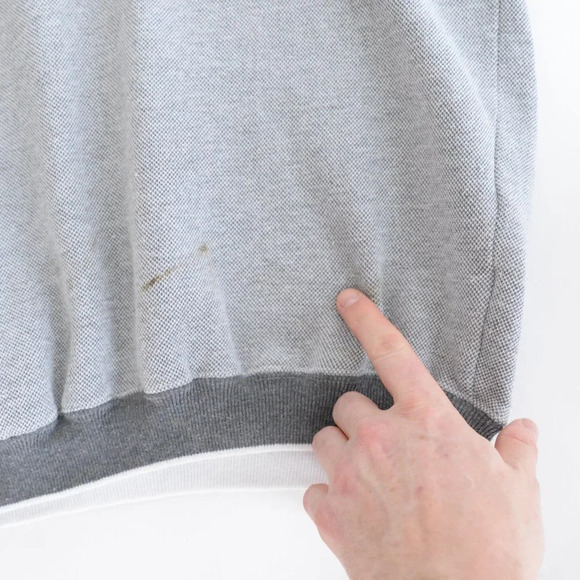 Vintage 80's Starter NBA Chicago Bulls Grey Crew Neck Sweater XXL - Picture 12 of 13